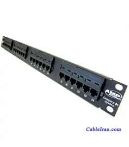 پچ پنل شبکه امپ AMP CAT6 UTP