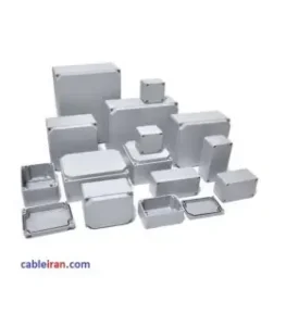 باکس جعبه تقسیم پلاستیکی روکار البرز ‎21*31 سفید