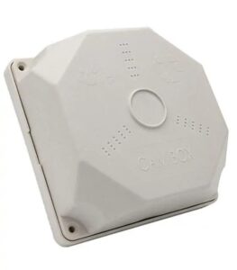 باکس جعبه تقسیم پلاستیکی روکار کم باکس CAM BOX CA-15W سایز 15*15 سفید