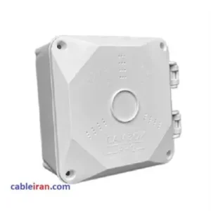 باکس جعبه تقسیم پلاستیکی روکار کم باکس CAM BOX CA-14W PRO پرو لولادار سایز 14*14 سفید