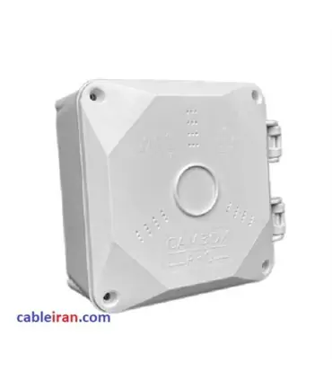 باکس جعبه تقسیم پلاستیکی روکار کم باکس CAM BOX CA-14W PRO پرو لولادار سایز 14*14 سفید