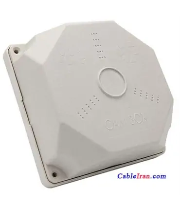 باکس جعبه تقسیم پلاستیکی روکار کم باکس CAM BOX CA-13W سایز 13*13 سفید