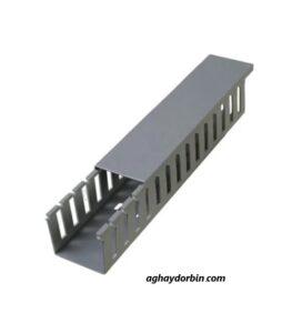داکت شیاردار پل الکتریک ‎80*80