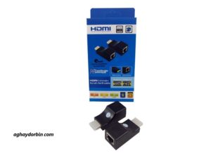 تبدیل افزایش طول HDMI با کابل شبکه