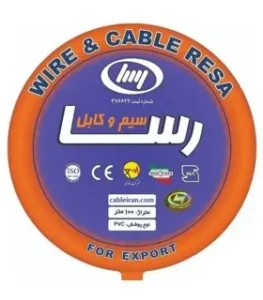 سیم برق افشان مس ارت رسا0.75*1 حلقه 100متر