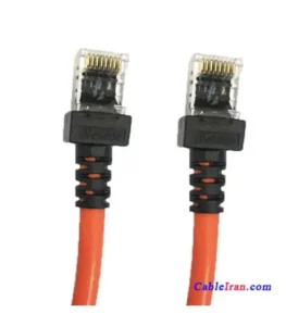 پچ کورد کابل شبکه CAT6 UTP NEXANS نگزنس 30 سانتی متر- تمام مس- LSZH