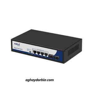 سوئیچ 4 پورت HRUI مدل HR900-AFG-42NS-120
