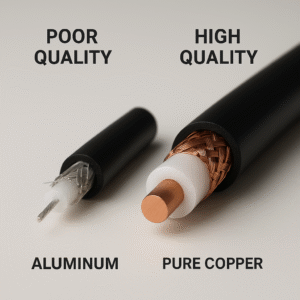 عدم رعایت استانداردهای نصب در دوربین‌های مداربسته