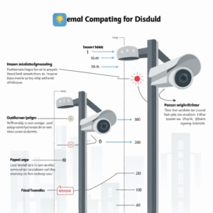 ارتفاع نصب دوربین به صورت استاندارد چقدر است؟