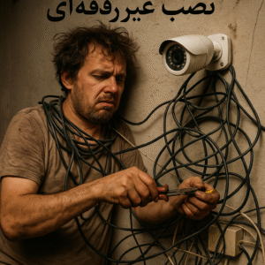 اعتماد به نصابهای غیرحرفهای در دوربین های مداربسته