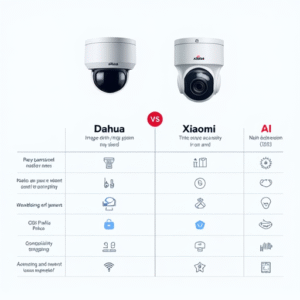 جامع ترین مقایسه دوربین داهوا و شیائومی