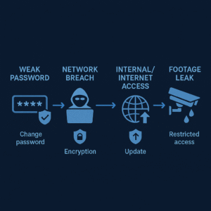امنیت دوربین‌های مداربسته