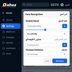 تنظیمات تشخیص چهره داهوا