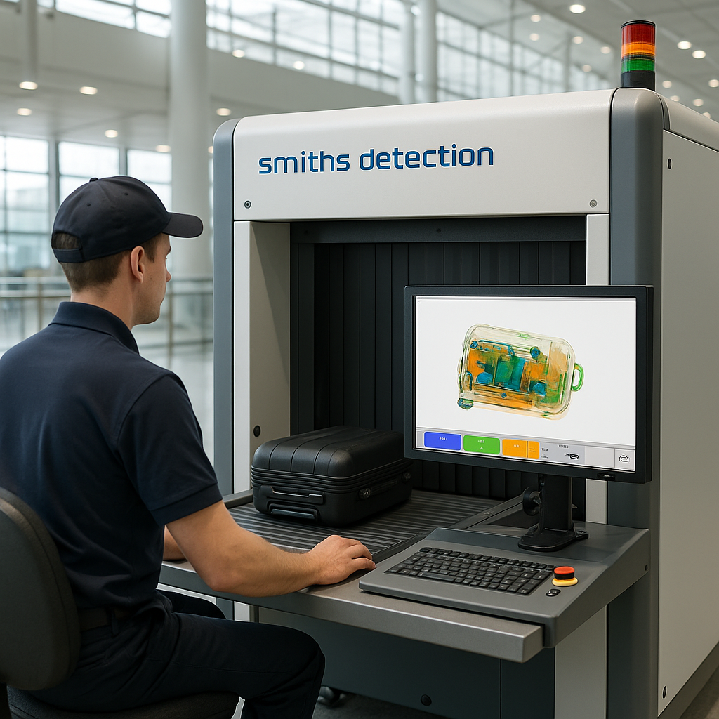 اسمیتز (هایمن) به‌همراه Neural Guard از هوش‌مصنوعی برای غربالگری چمدان‌ها کمک می‌گیرد