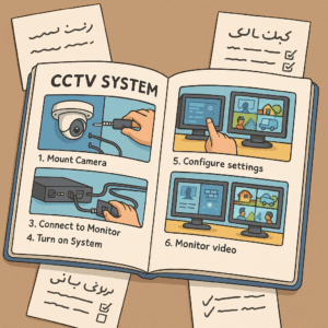 عدم آموزش به کاربران در دوربین های مداربسته